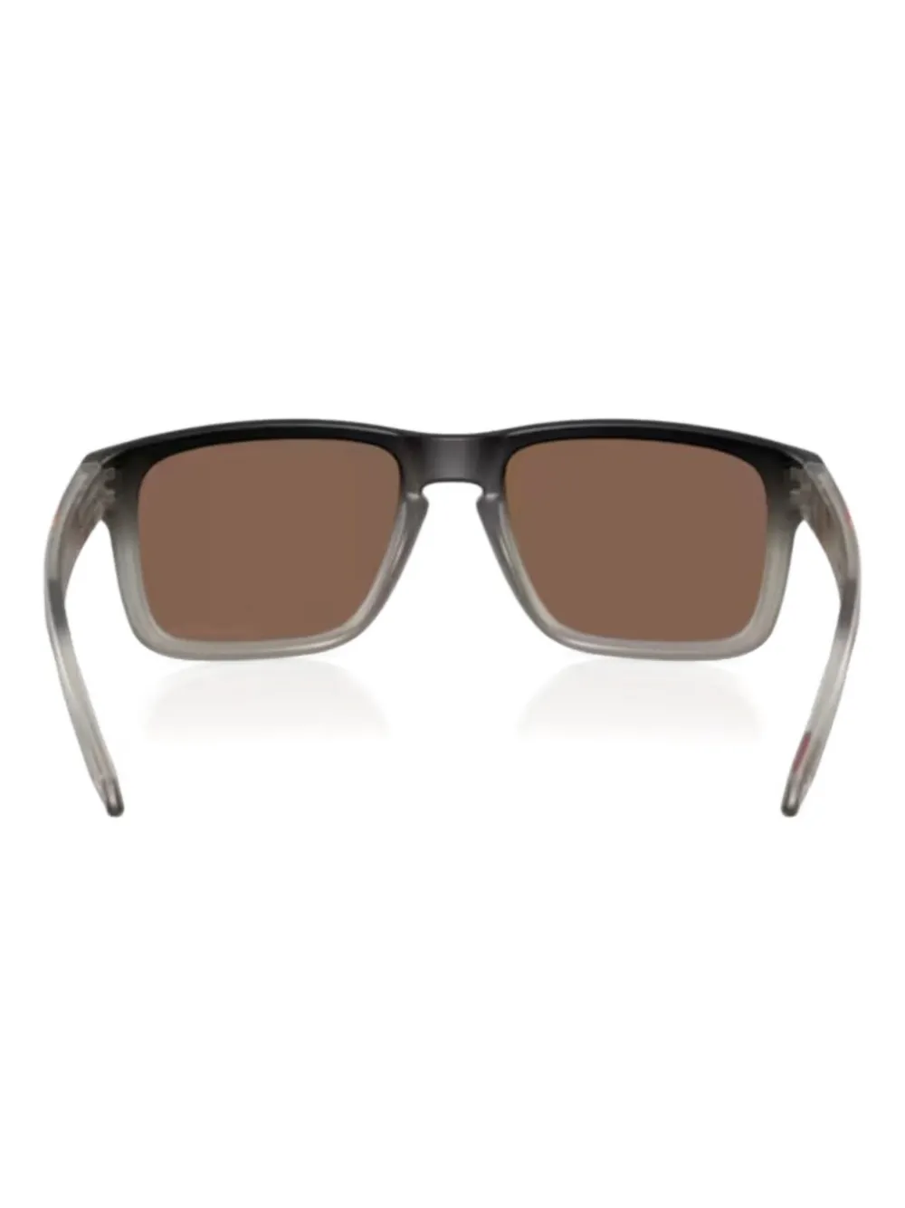 Oakley Zonnebril met logoprint Bruin