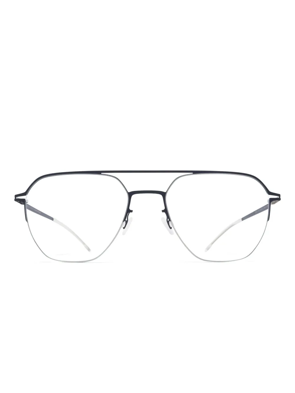 Mykita Imba geometric-frame glasses Zilver