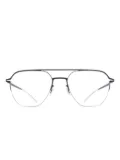 Mykita Imba geometric-frame glasses - Silver