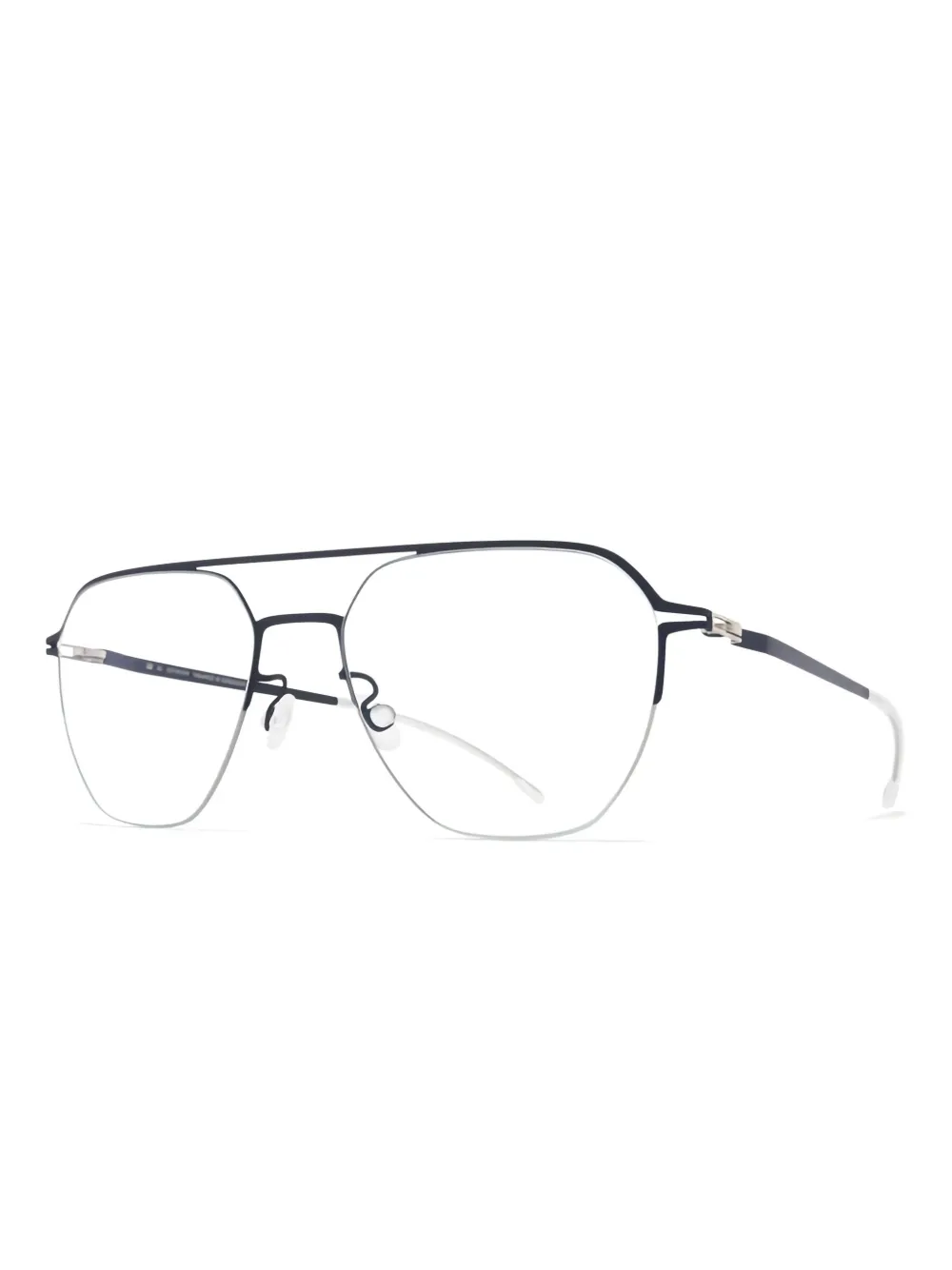 Mykita Imba geometric-frame glasses Zilver
