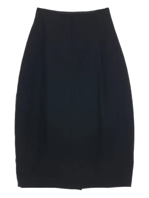 Studio Nicholson falda midi Darted