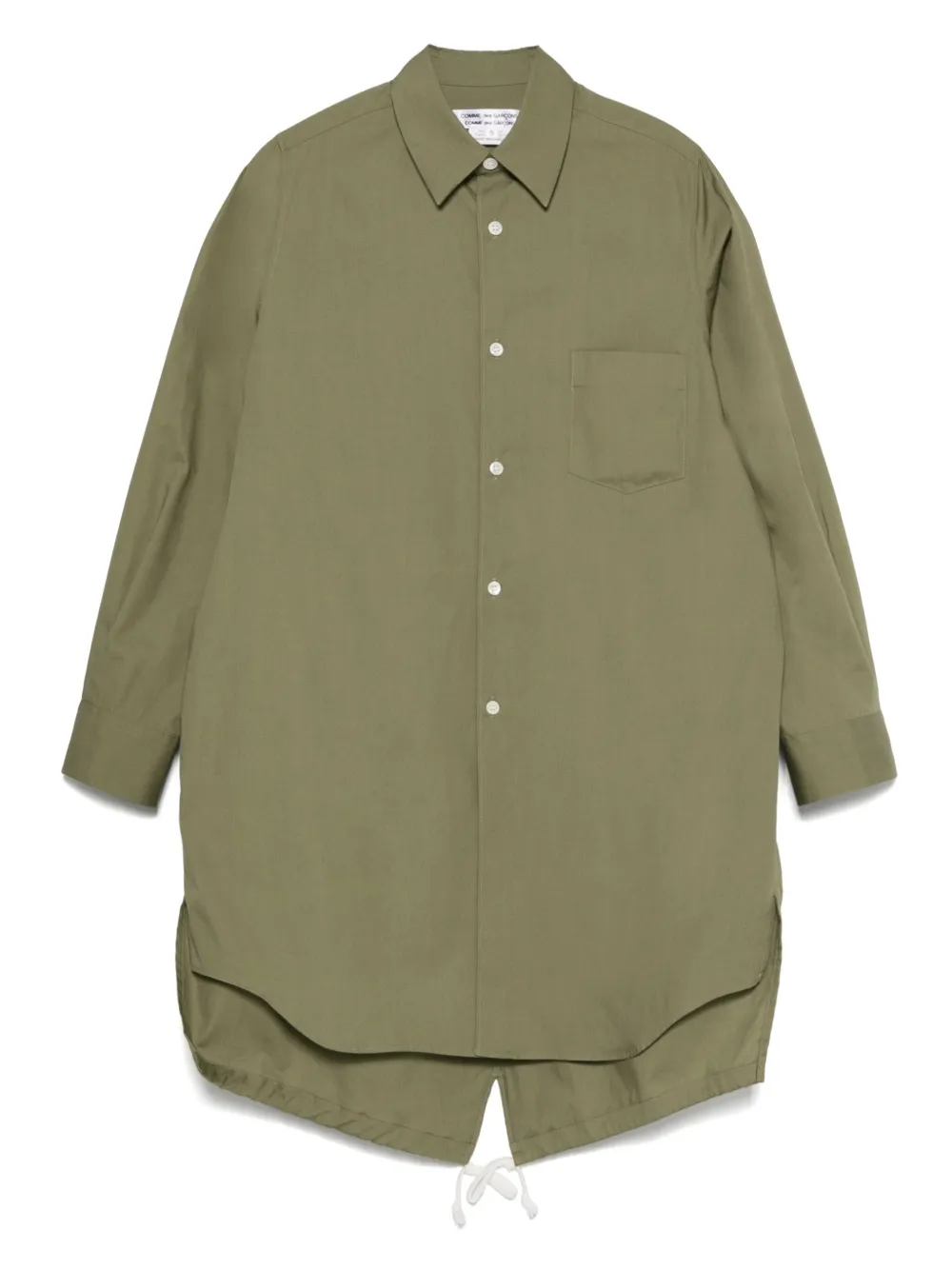 Comme Des Garçons Comme Des Garçons camisa de algodón | verde | Image 1