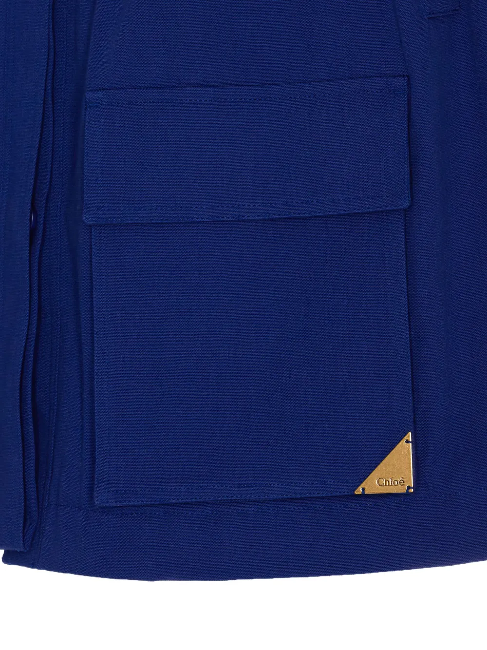 Chloé Canvas jack Blauw