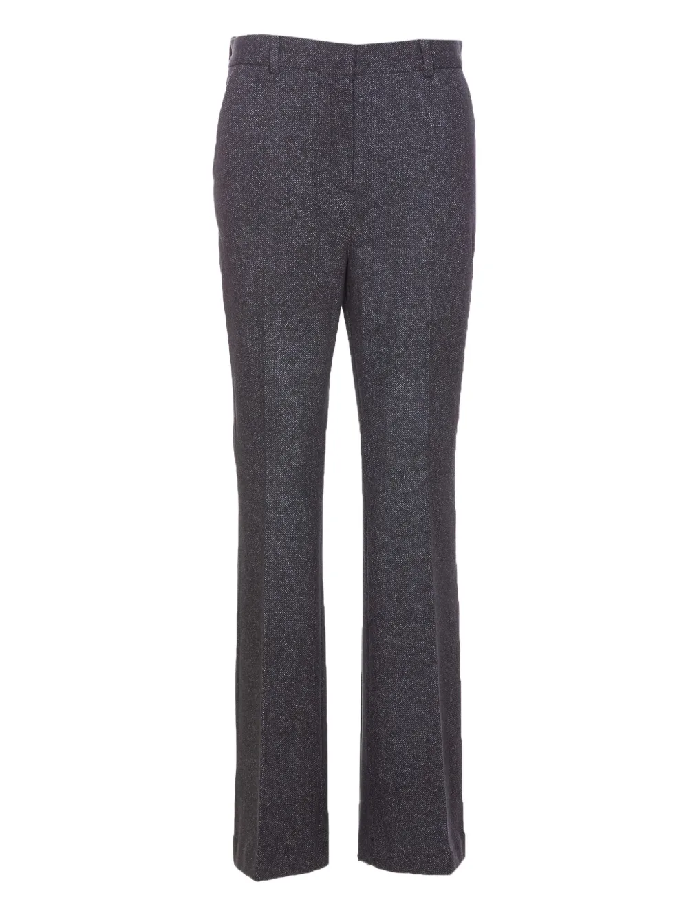 cotton-blend trousers