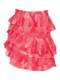Essentiel Antwerp asymetrical layered mini skirt