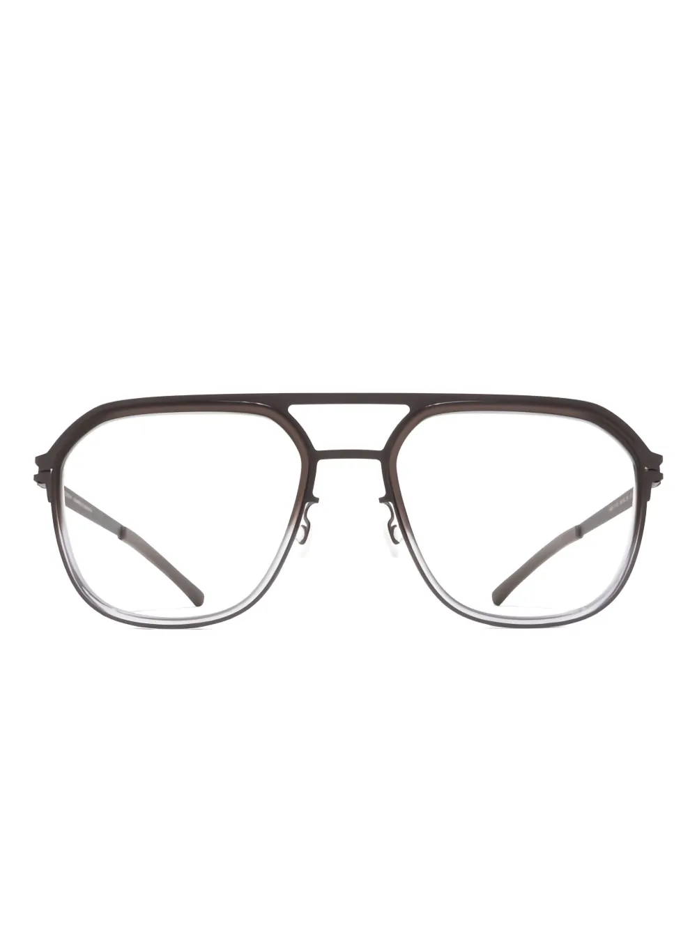 Mykita Colton geometric glasses - グレー Mykita Colton geometric glasses - グレー