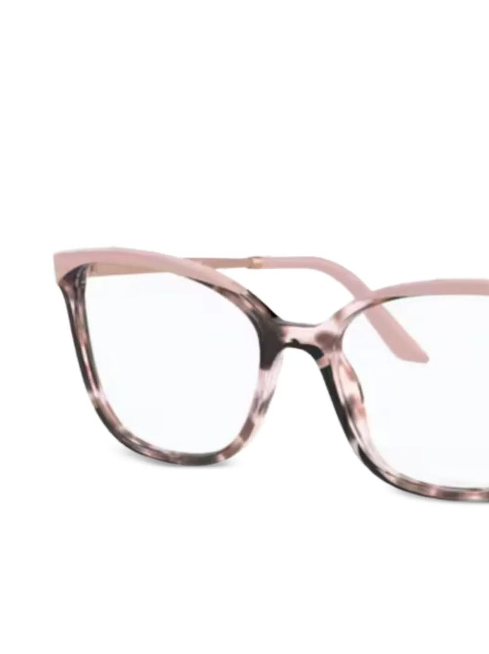 Prada Eyewear cate eye glasses Beige