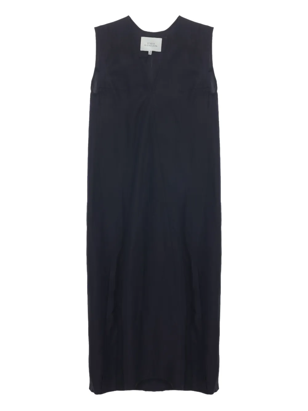 Studio Nicholson Asymmetrische midi-jurk Blauw