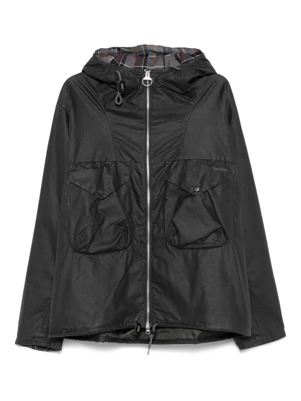 Barbour Utility Sapper waxed jacket | Grey | Image 1