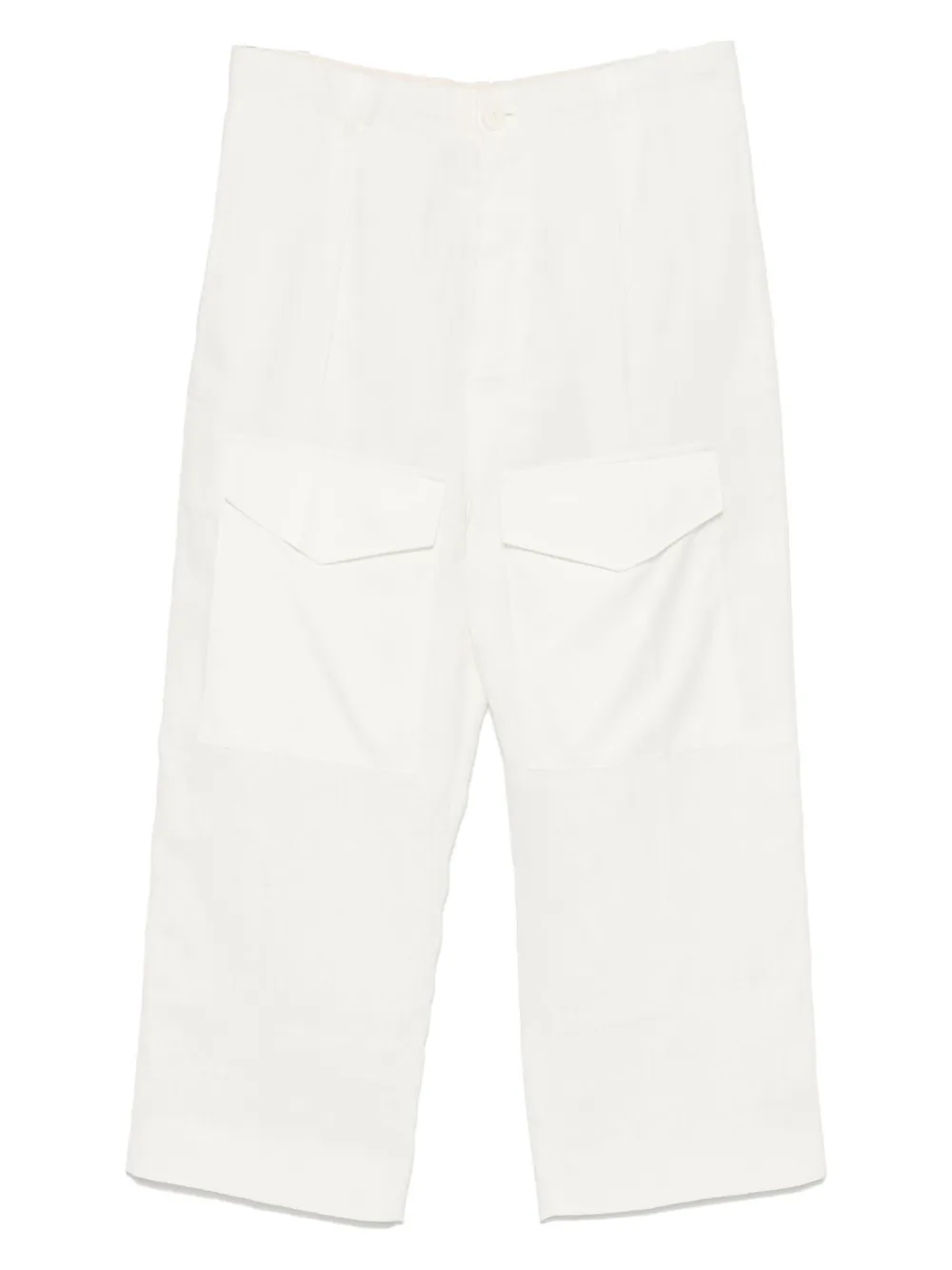 Setchu cropped trousers | White | Image 1