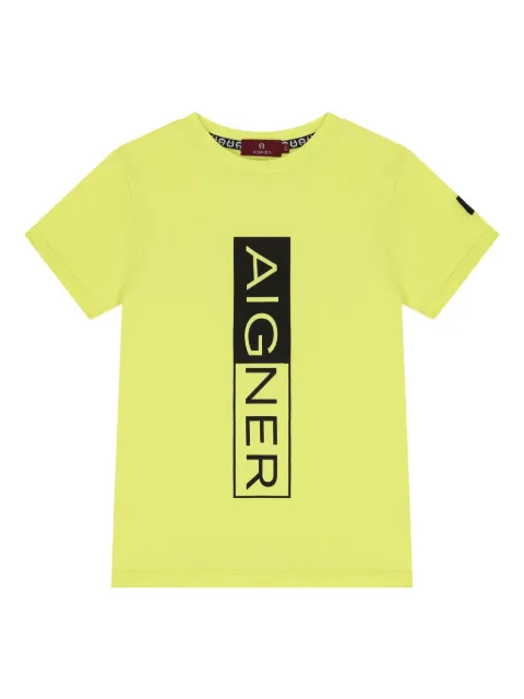 Aigner Kids تيشيرت بشعار جرافيك