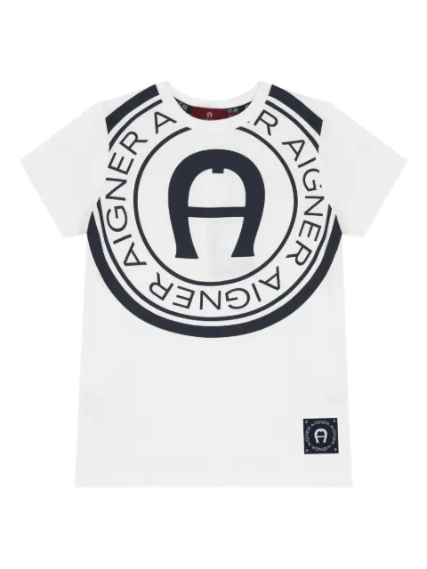 Aigner Kids logo graphic T-shirt