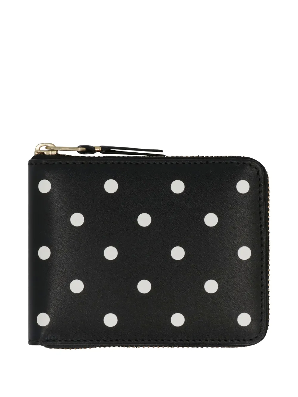 Comme Des Garçons Wallet polka dot zip-around wallet | negro | Image 1