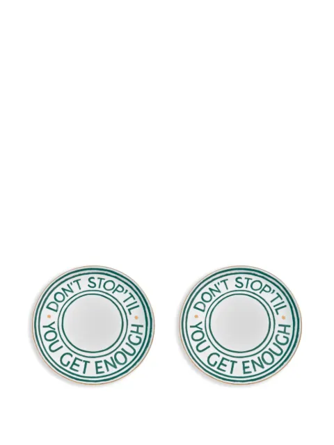 Bitossi Home set de dos platos Don't Stop Pizza de 32cm