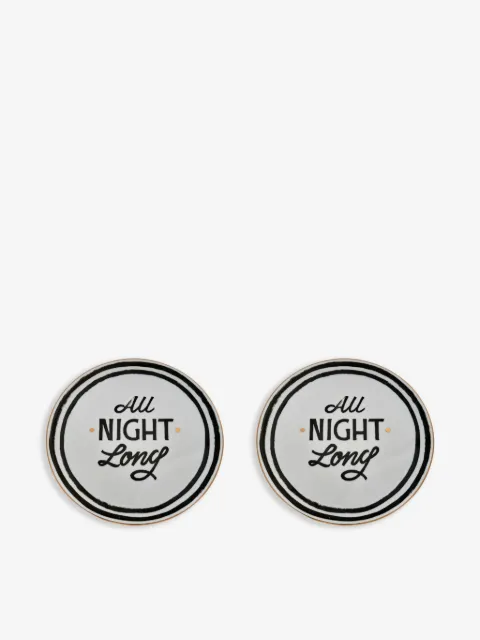 Bitossi Home Pizza All Night plate set (32cm)