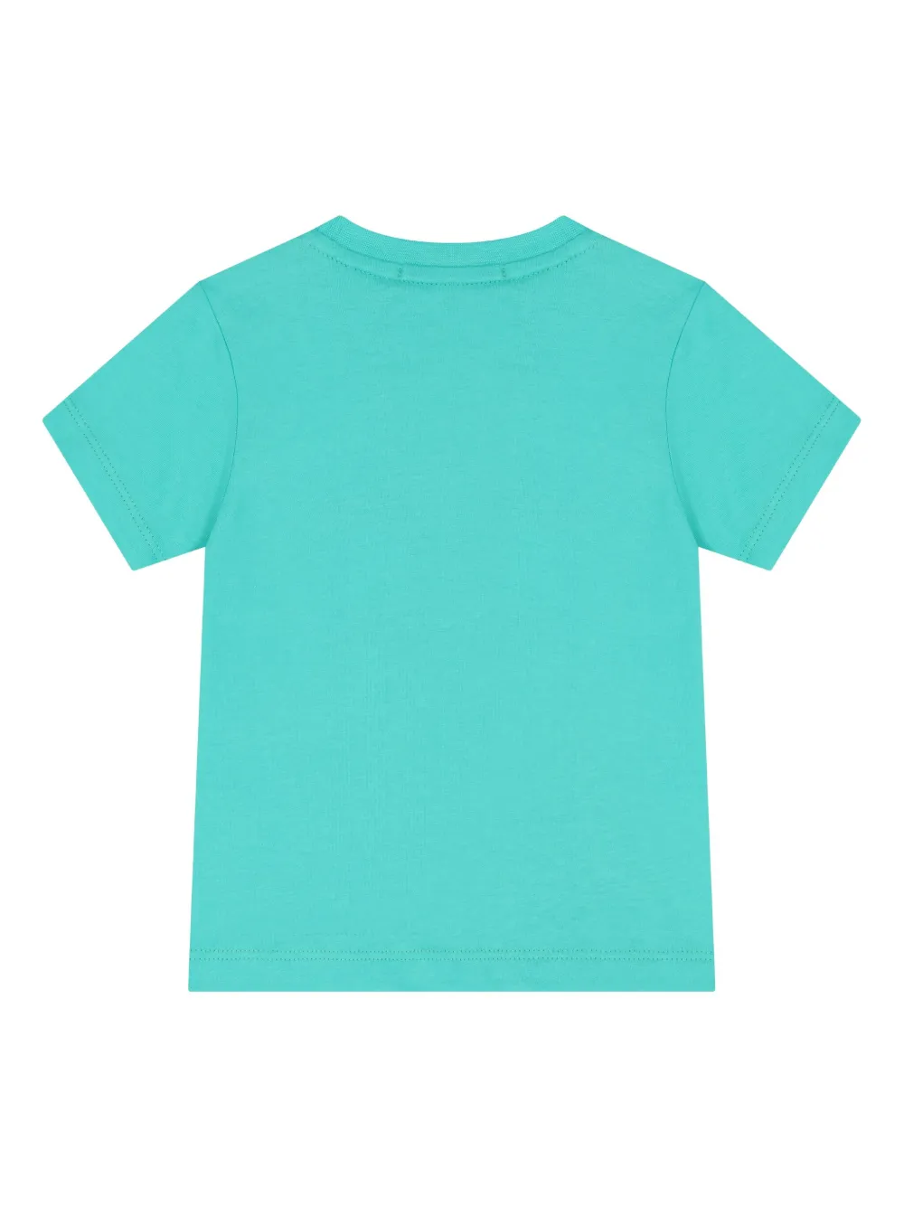 Aigner Kids T-shirt met logoprint] Blauw