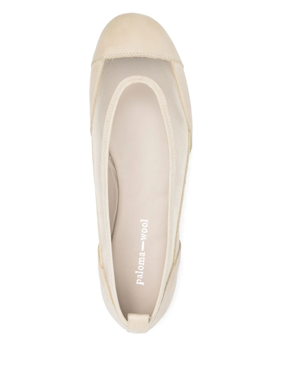 PALOMA WOOL MESH BALLET FLATS