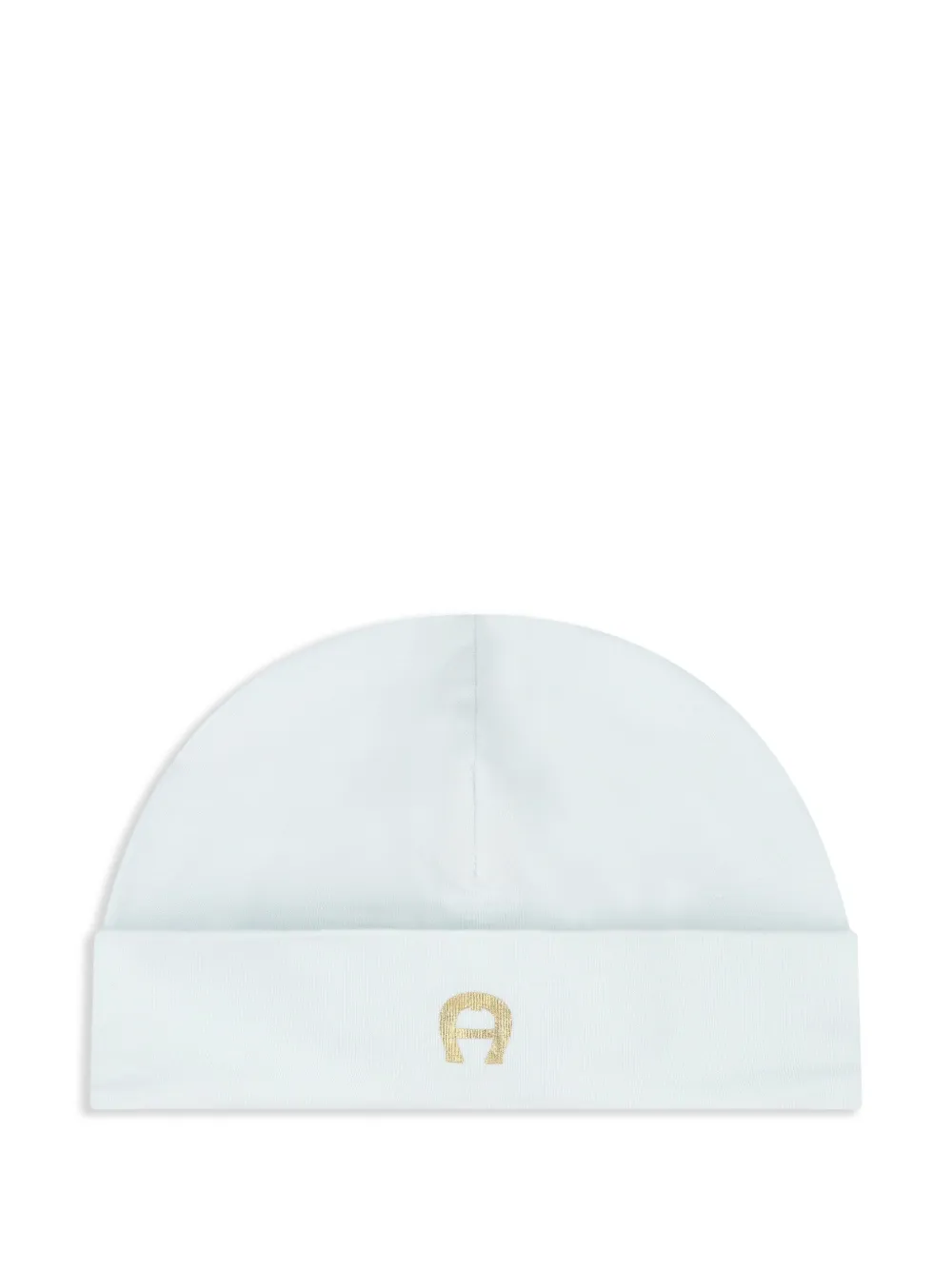 Aigner Kids Muts met logoprint Blauw
