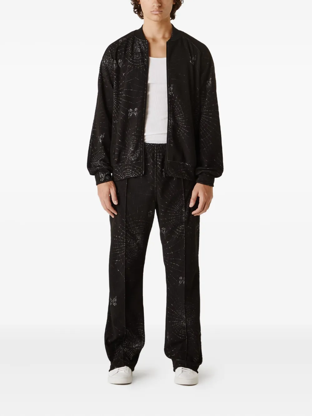 Needles web-print track pants | Sweatpants | Image 2