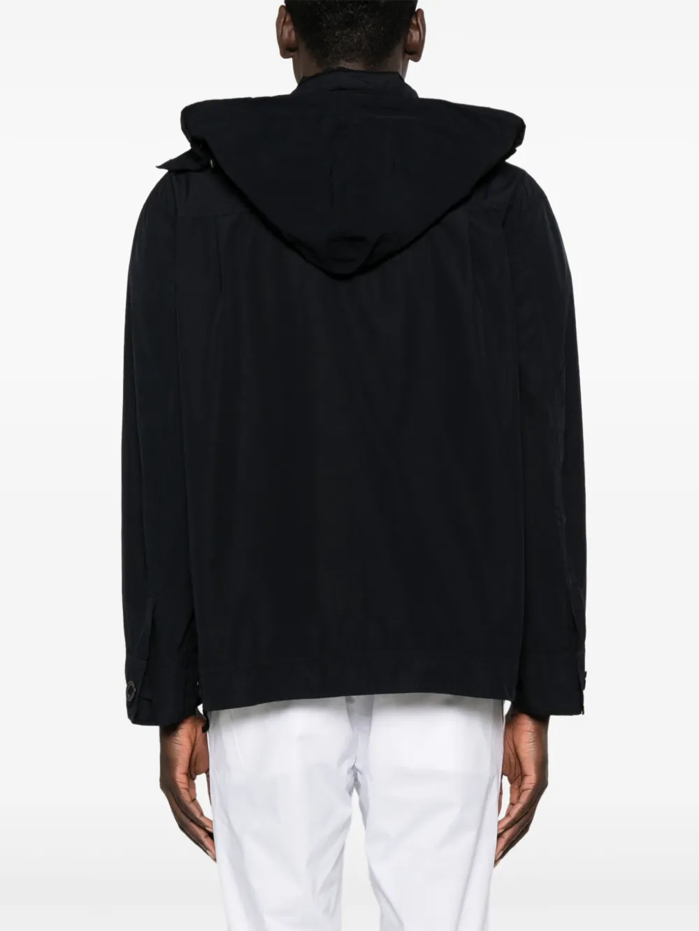 ASPESI Jack met capuchon Blauw