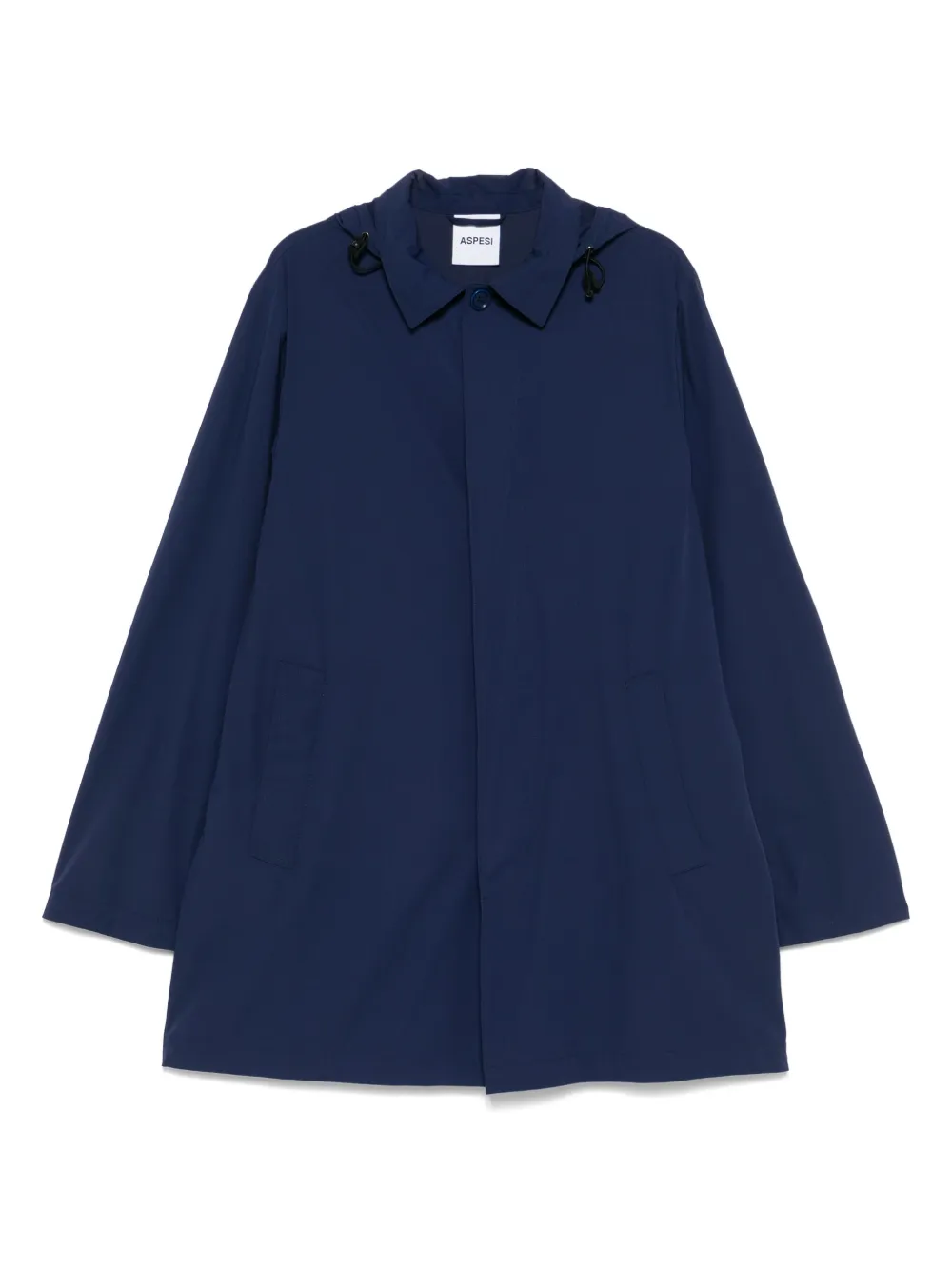 ASPESI hooded coat | Blue | Image 1