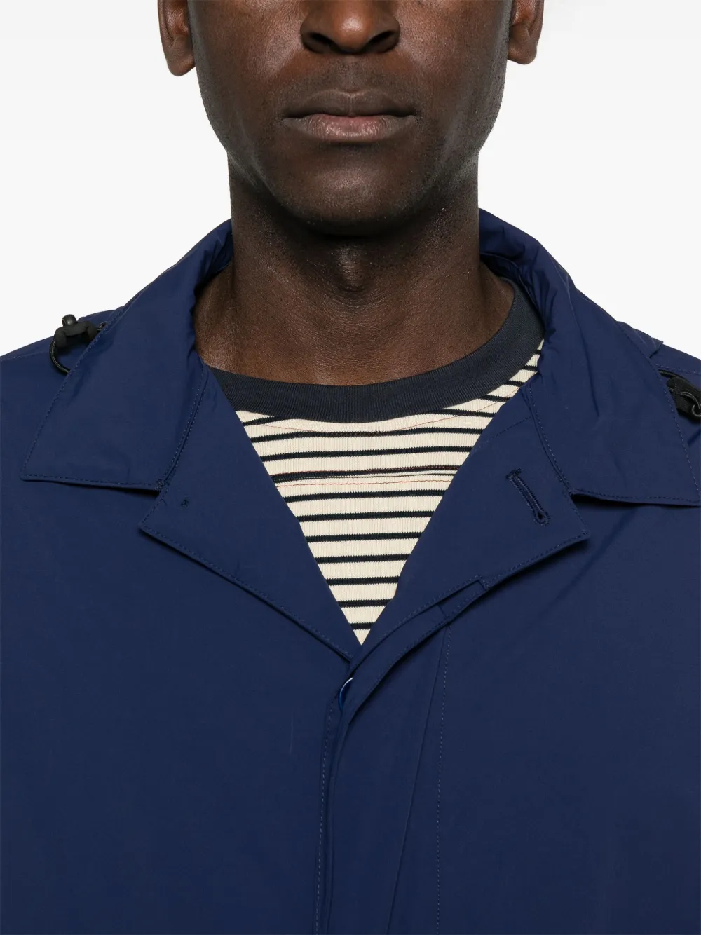 Shop Aspesi Hooded Coat