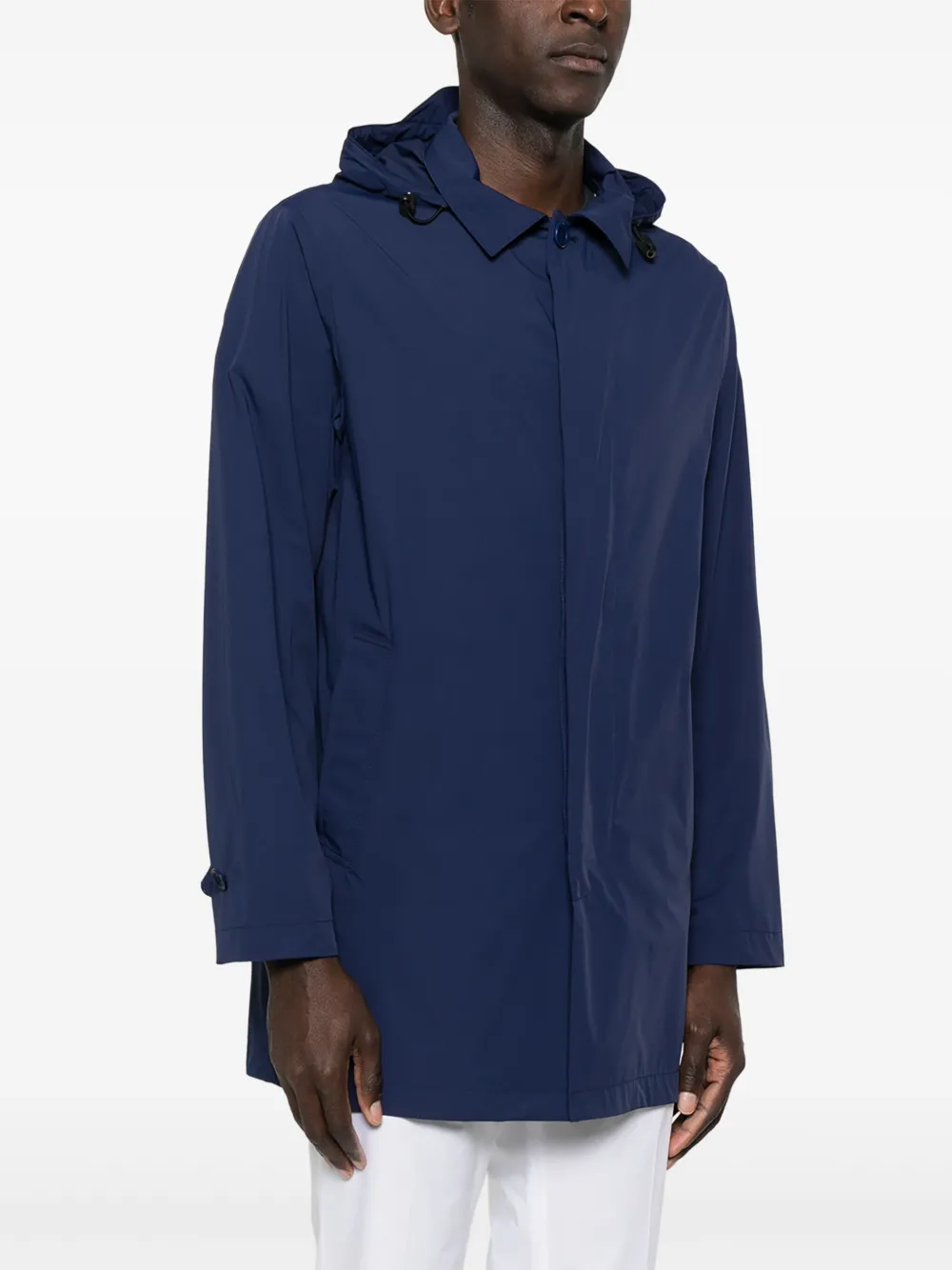 Shop Aspesi Hooded Coat