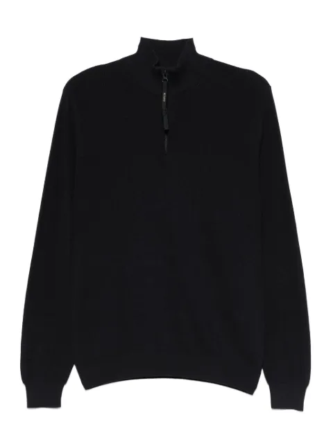 ASPESI cotton stand-up collar sweater