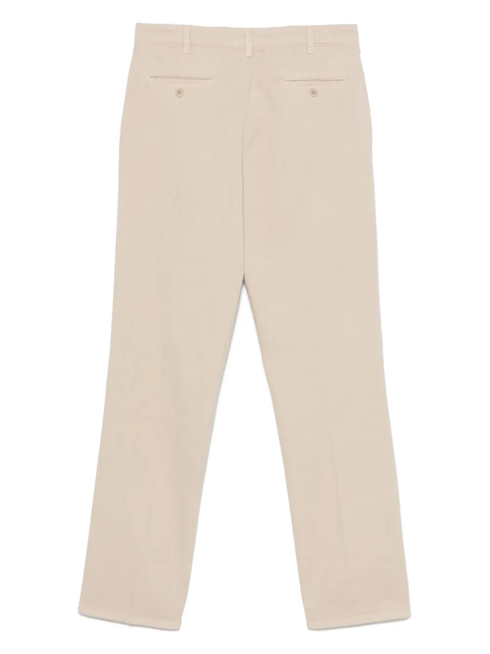 ASPESI Katoenen gabardine pantalon - Beige