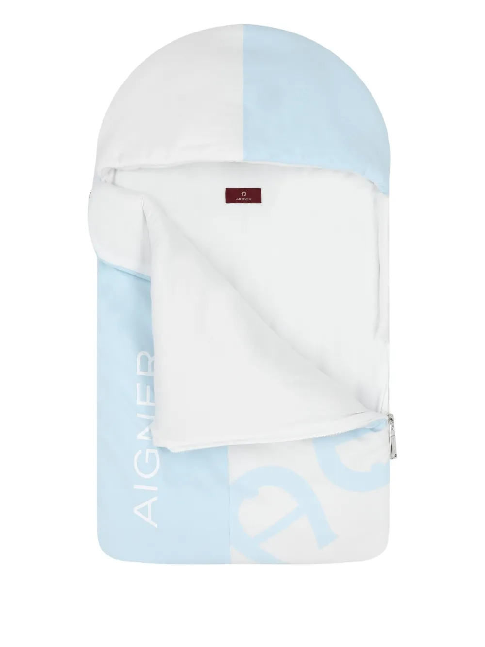 Aigner Kids Deken met logo Wit
