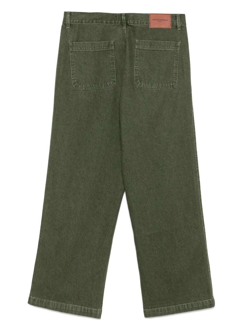 Officine Generale Nemir jeans - Groen