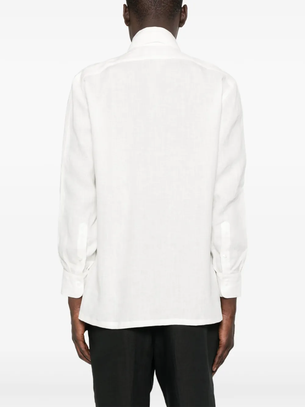 SETCHU SCARF-COLLAR SHIRT 
