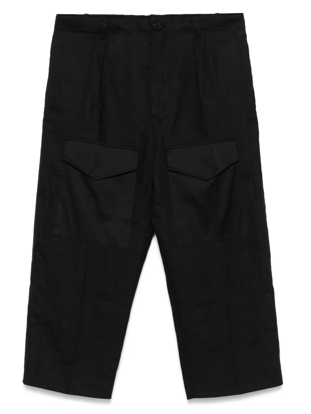 Setchu cropped trousers | Black | Image 1