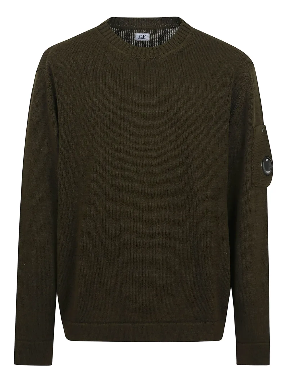 C.P. Company suéter con cuello redondo | verde | Image 1