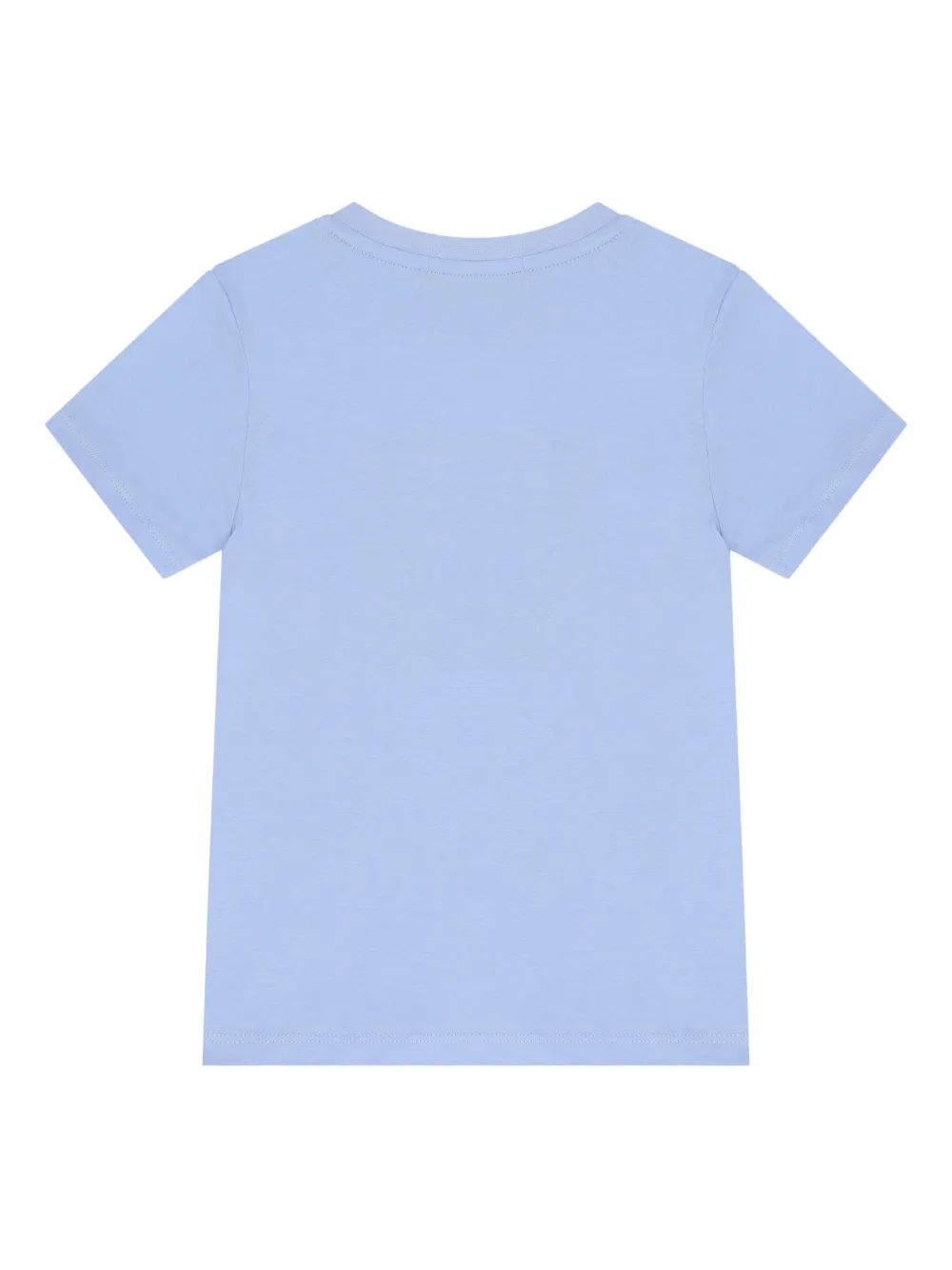 Aigner Kids T-shirt met logoprint] Blauw