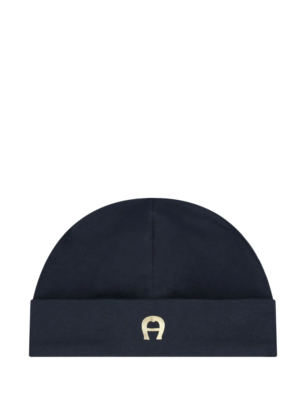 Aigner Kids Muts met logoprint Blauw