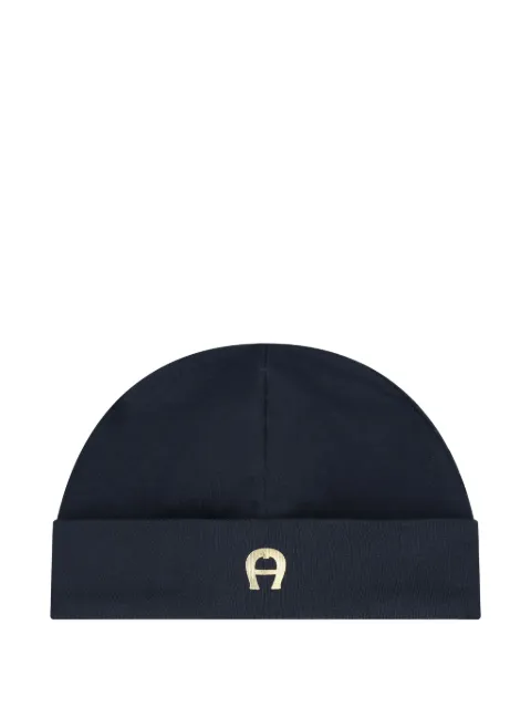 Aigner Kids bonnet à logo imprimé