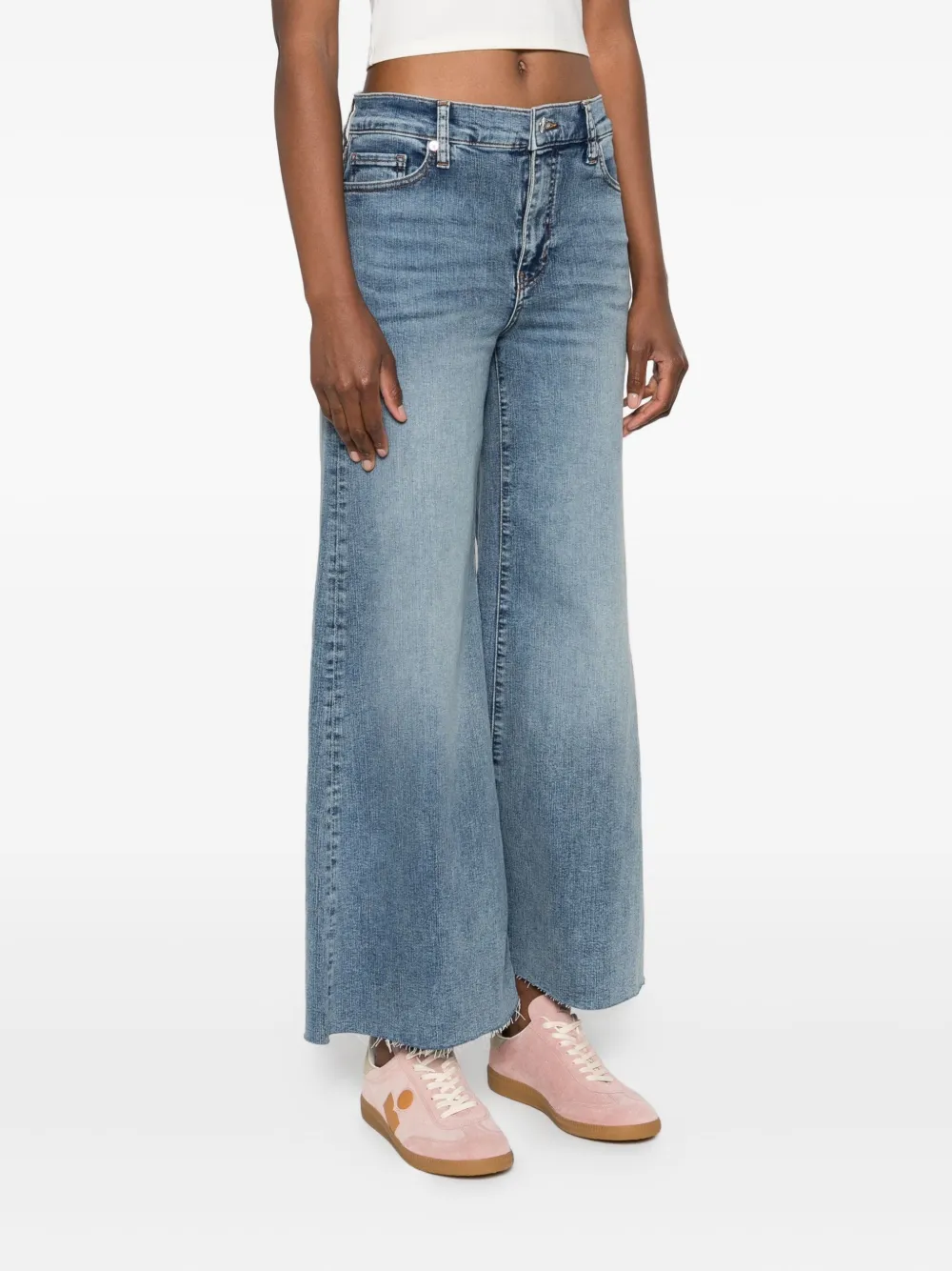 FRAME Le Palazzo jeans Blauw