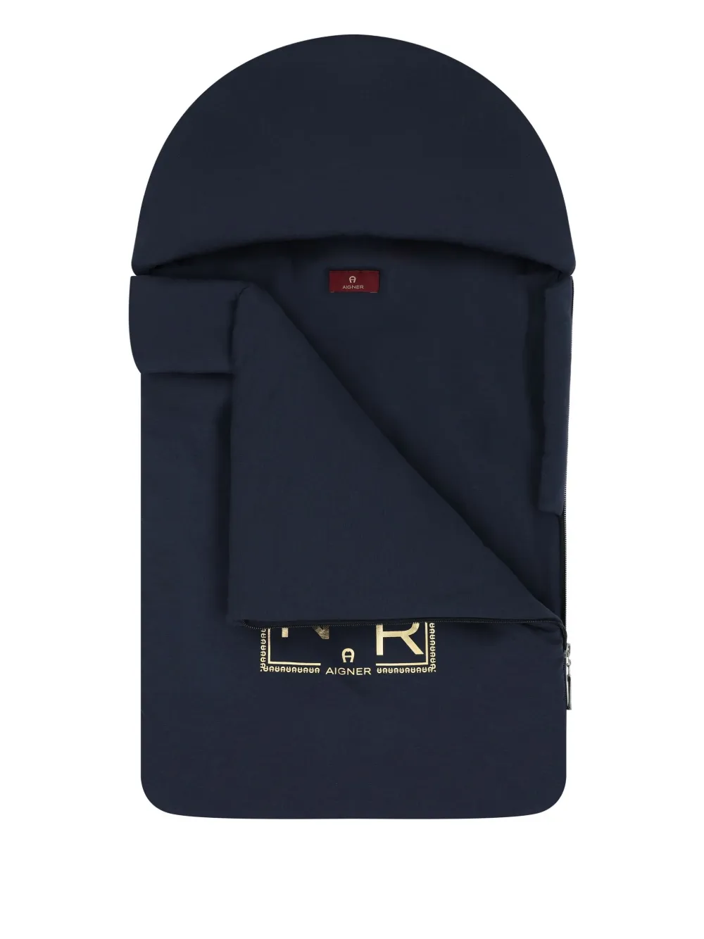Aigner Kids Deken met logo Blauw