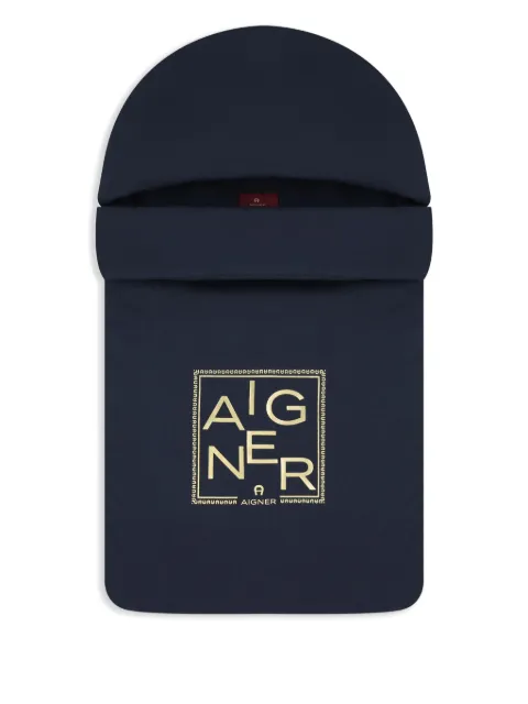 Aigner Kids logo blanket