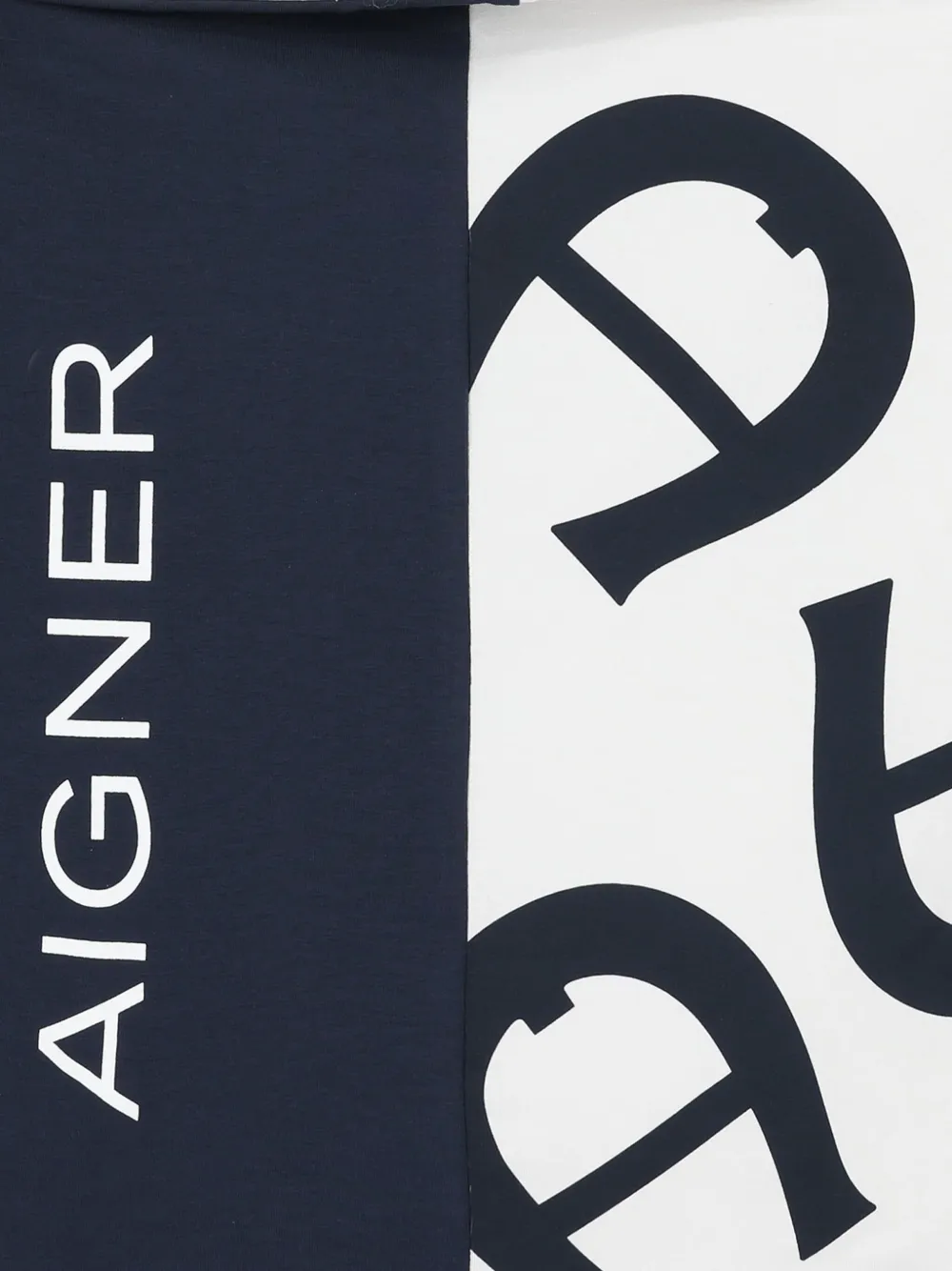 Aigner Kids Deken met logo Blauw