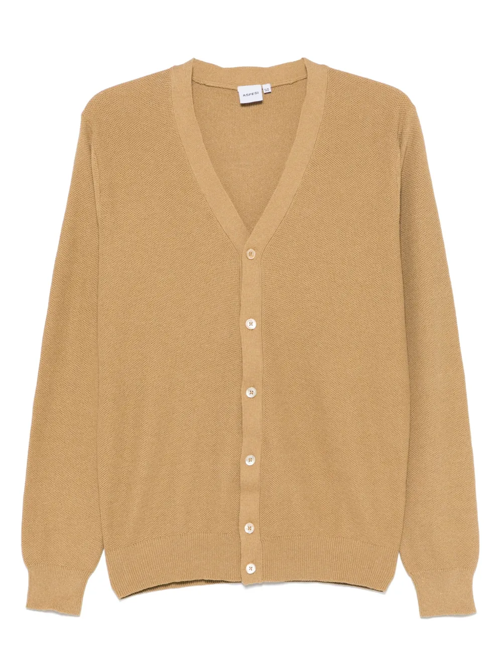 ASPESI Cardigan in cotone | toni neutri | Image 1