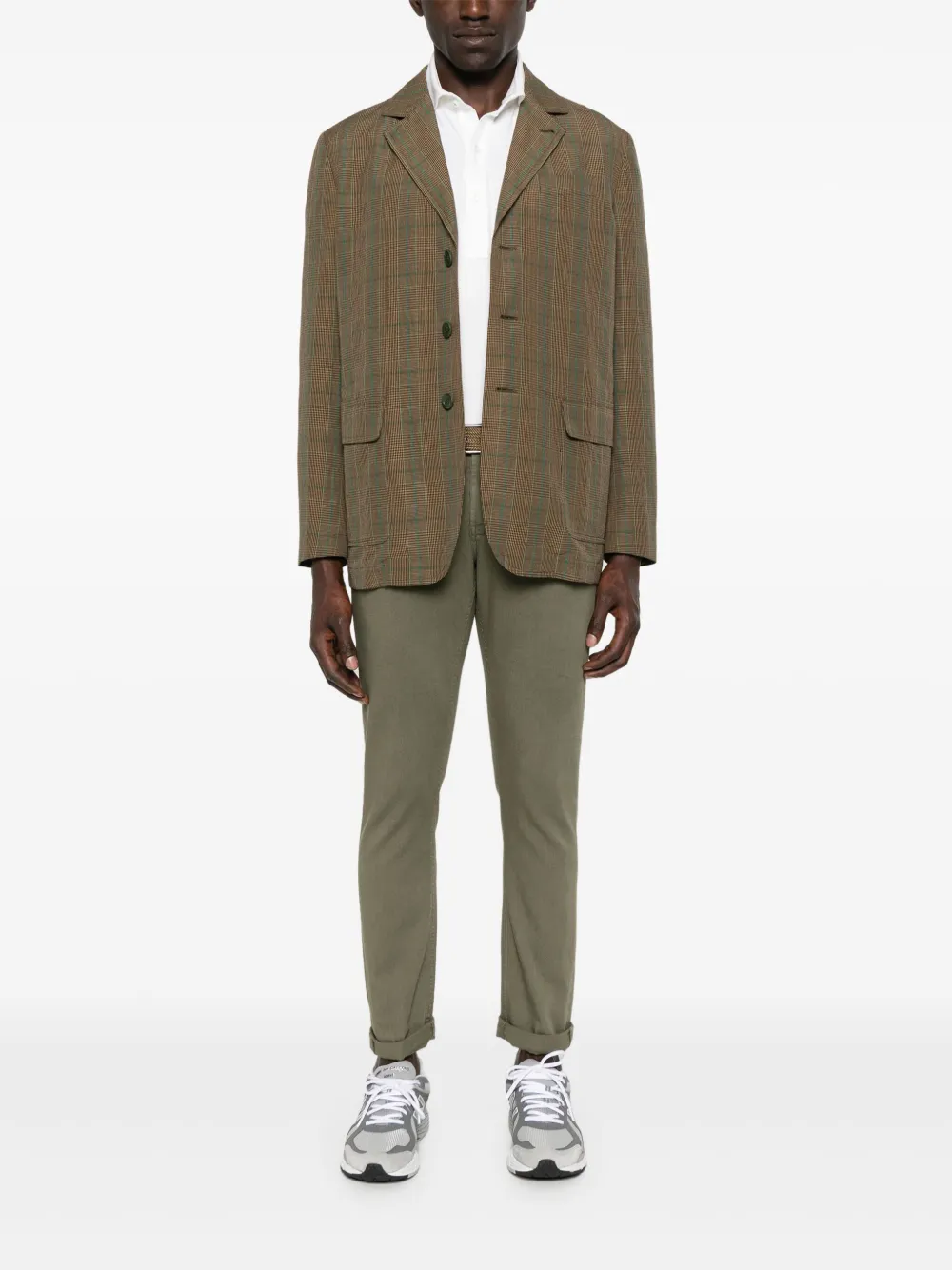 ASPESI Blazer xadrez com abotoamento | Blazer | Image 2