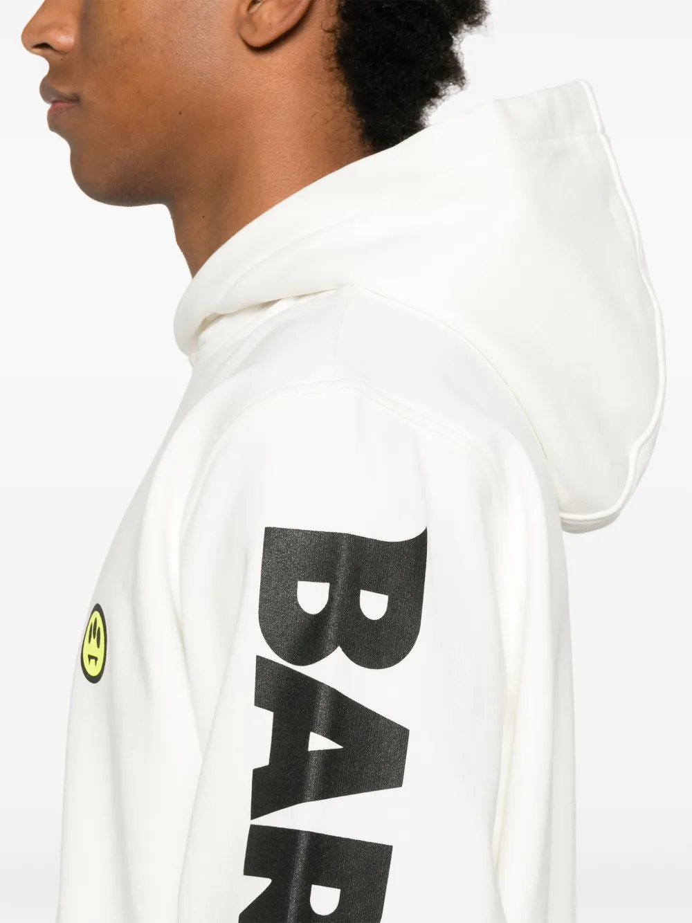 BARROW Katoenen hoodie Wit
