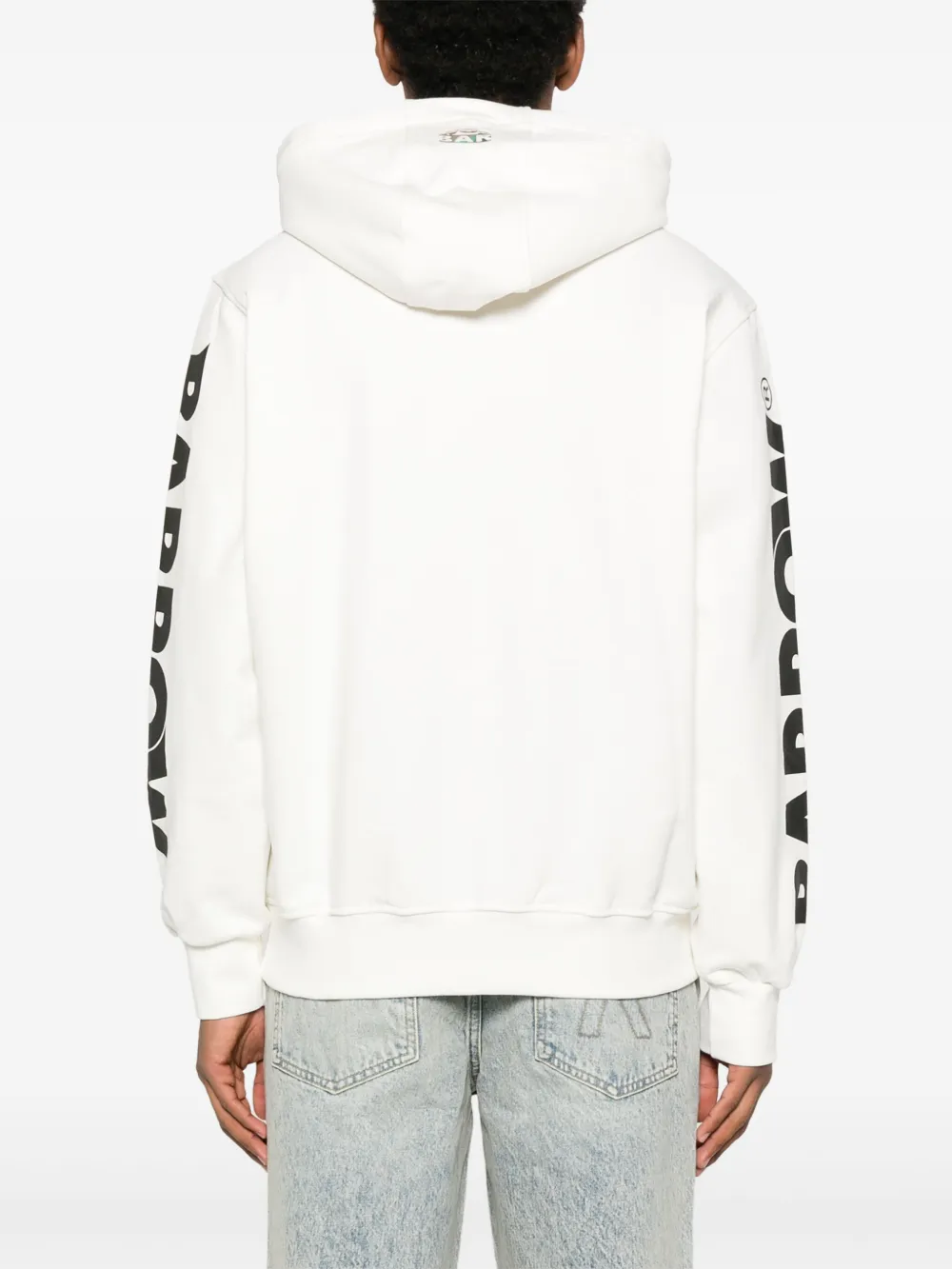 BARROW Katoenen hoodie Wit