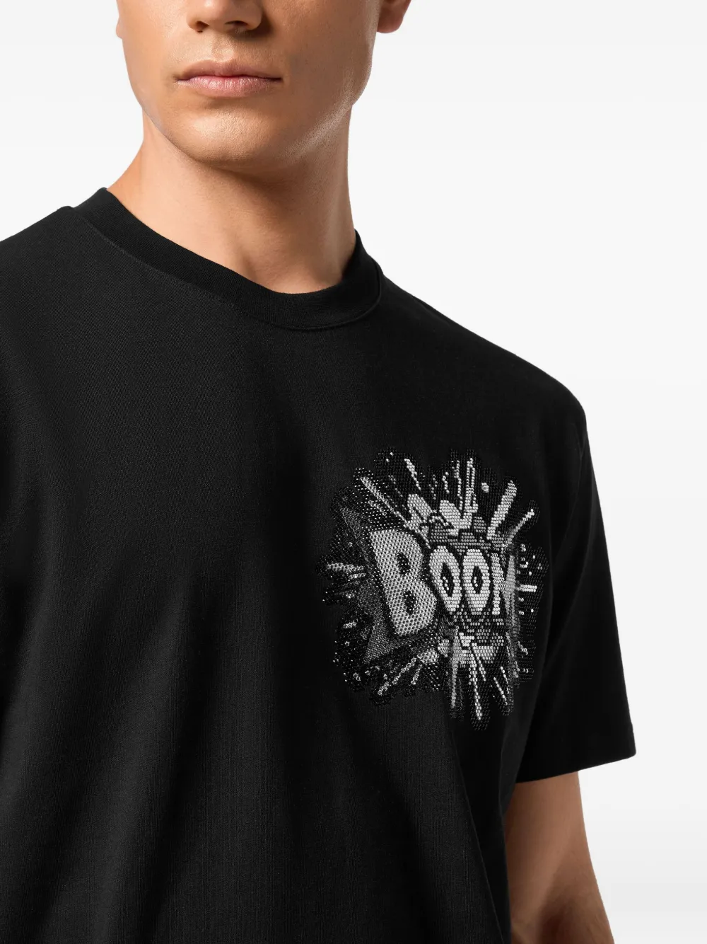 Philipp Plein Boom T-shirt Zwart