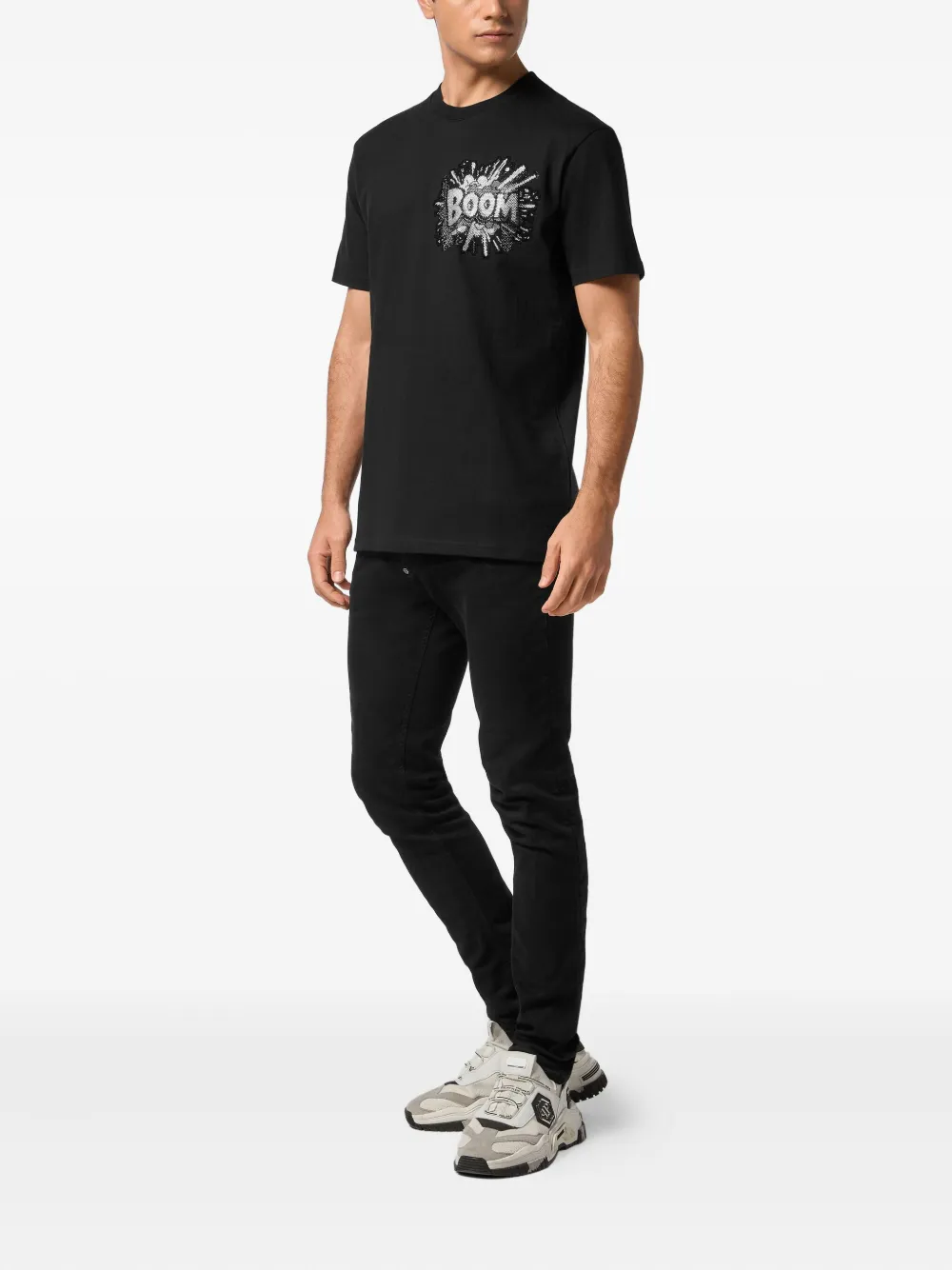 Philipp Plein Boom T-shirt - Zwart