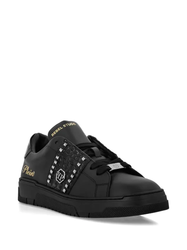 Philipp Plein スタッズ スニーカー Philipp Plein スタッズ スニーカー | ブラック | FARFETCH JP