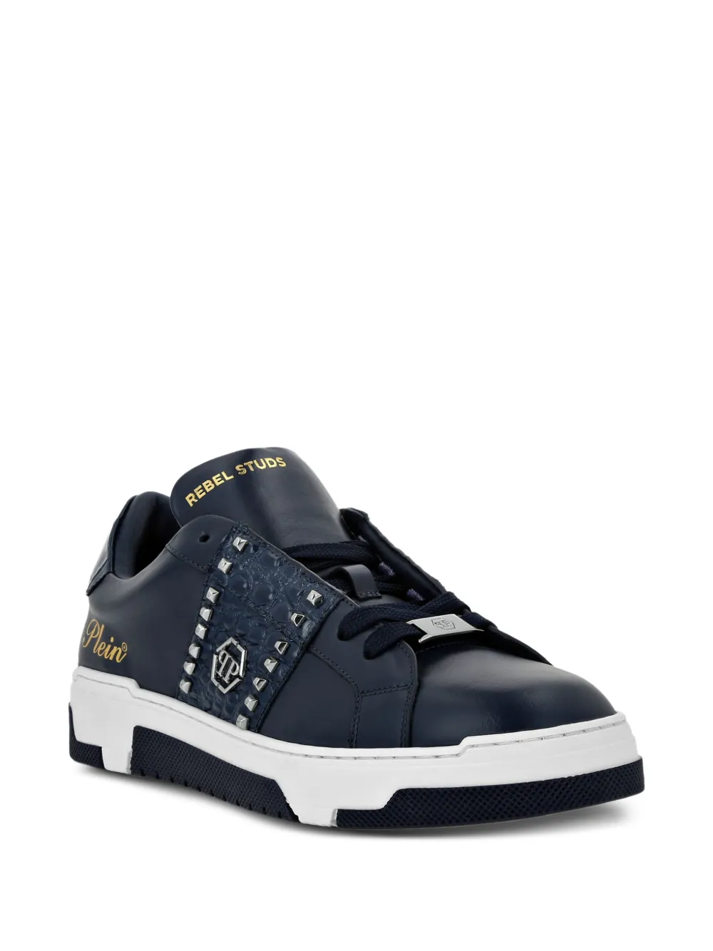 Philipp Plein Mix sneakers Blue