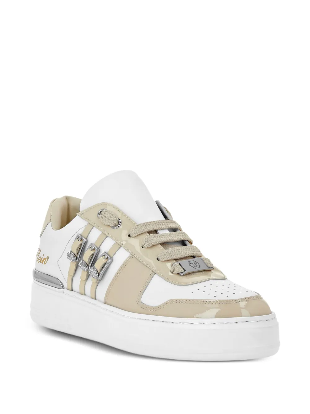 Philipp Plein Belts Skull sneakers White